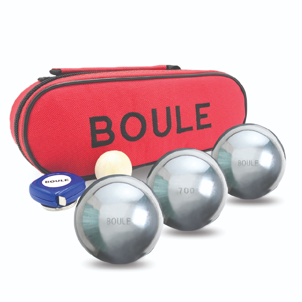 BOULE Collection ลูกเปตอง สำหรับฝึกซ้อมกีฬา Petanque NL3-D71W700 Set3+Bag (800)