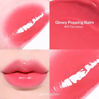 [EXP 02/27] GLORYGLOWY GLOWY POPPING BALM 3.7G - ลิปบาล์มมีสีฉ่ำวาว บำรุงเหมือนลิปทรีตเมนต์