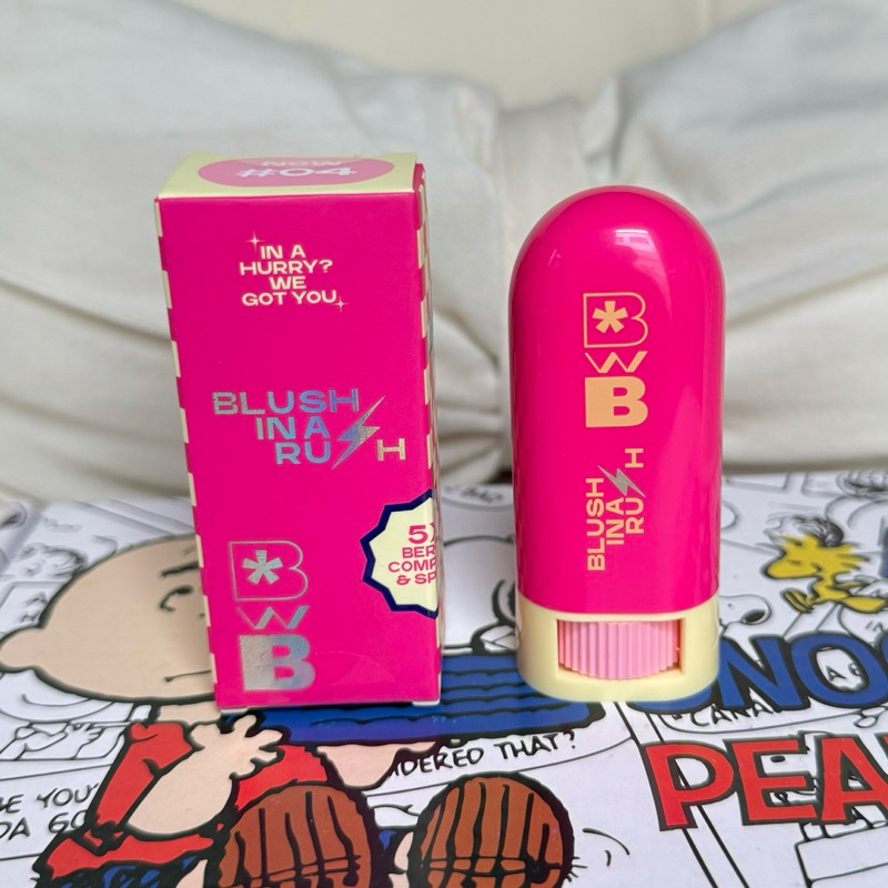 [พร้อมส่ง] (บลัชฉ่ำคุมมัน) BWB Blush in a Rush สี 04 🩷