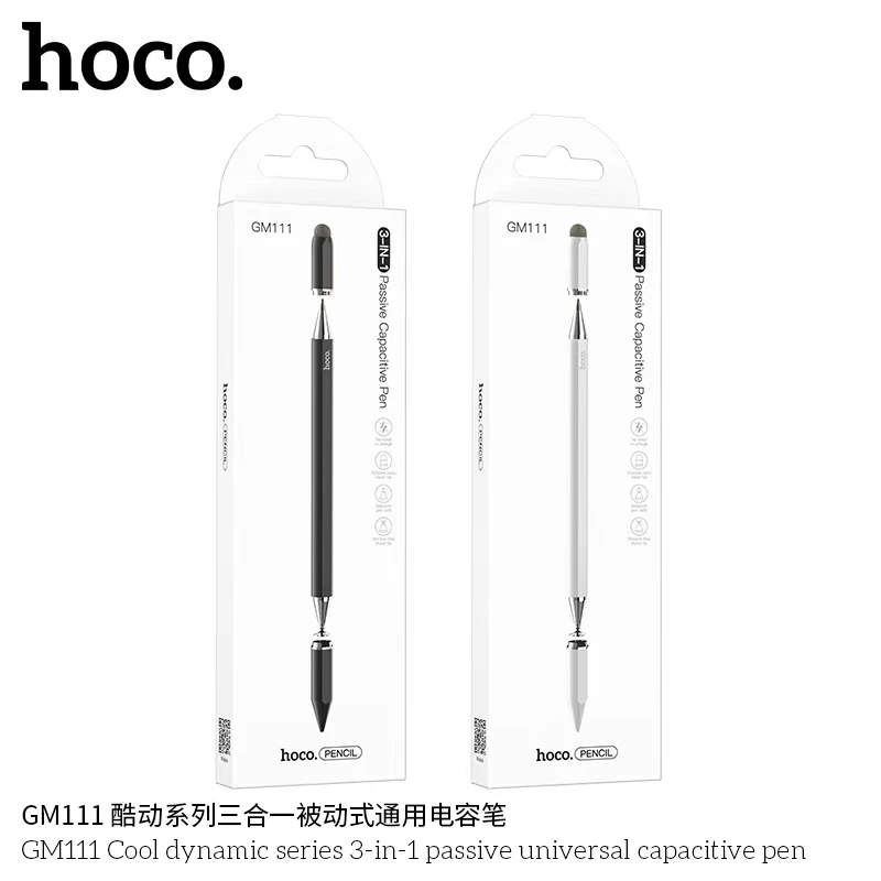 ปากกาทัชสกรีน HOCO GM111 3in1 ปากกาสไตลัส 3 หัว รองรับทุกหน้าจอ แท็บเล็ต สมาร์ทโฟน เขียนลื่น thumbnail 10