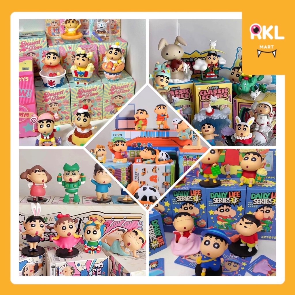 ☄️แยกตัว ชินจัง : รวมซีรีย์ Dessert Time / Classic Scenes / Cosplay / Dairy life 1&3 🍦