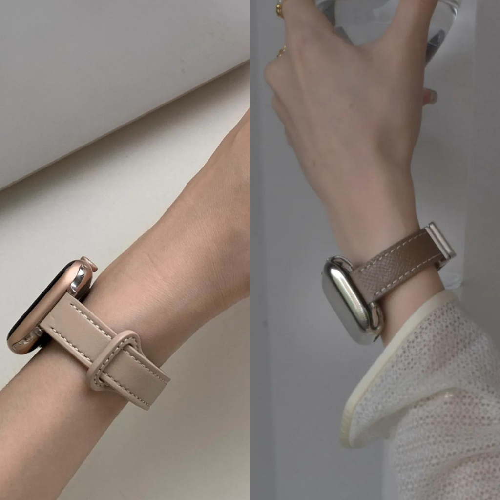 สายหนังแท้ Classic Watch SE/Series 8/7/6/9/10| พร้อมส่ง & พรีออเดอร์