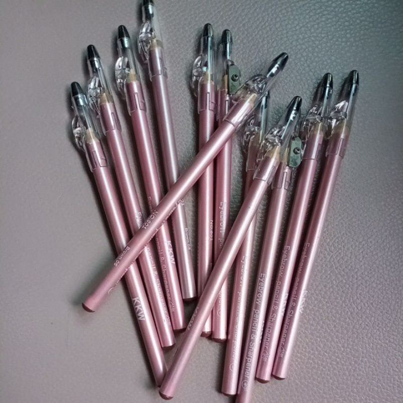 Eyebrow Pencil & Sharpener ดินสอเขียนคิ้วพร้อมกบเหลา
