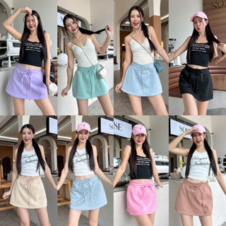 (ไม่ผลิตเพิ่ม)BEMYCHIC กระโปรงวอร์ม รุ่น JUNE SKIRT