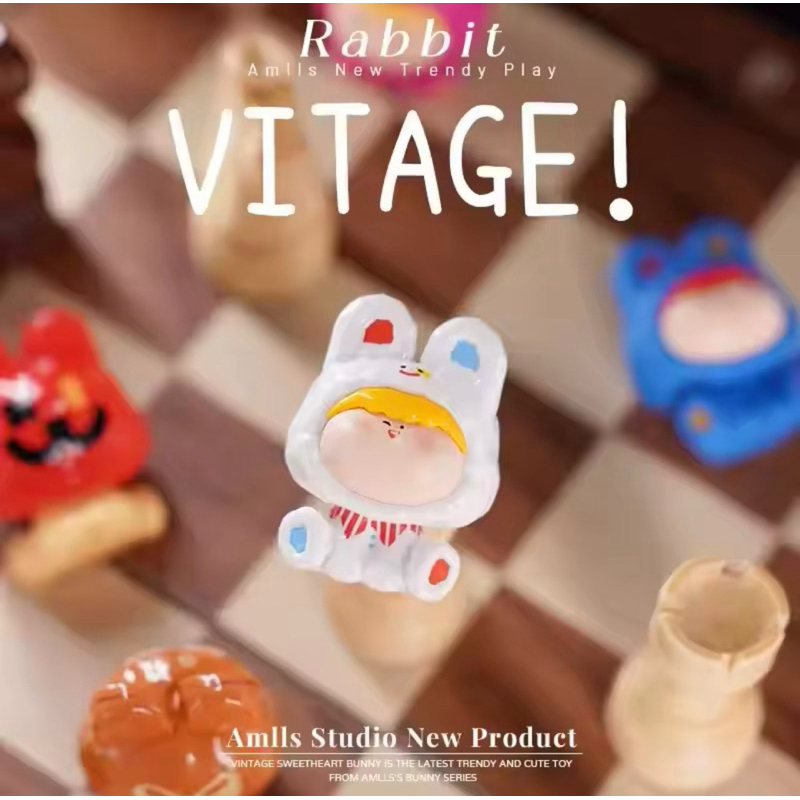 พร้อมส่ง/ระบุตัวAMLLS VINTAGE SWEETY RABBIT