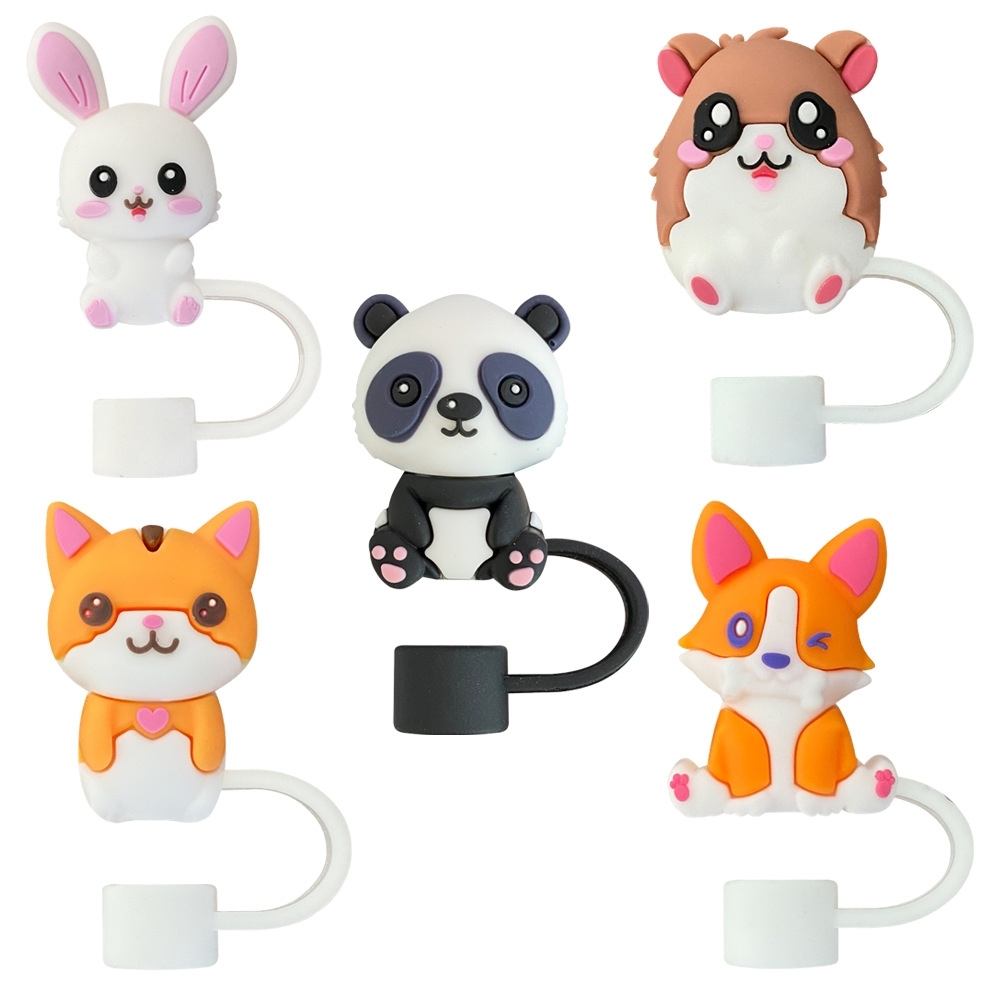 ฝาครอบหลอดดูดน้ํา 8/10มม. จุกปิดหลอดน้ำ pvc ยางนิ่ม รูปที่ 4
