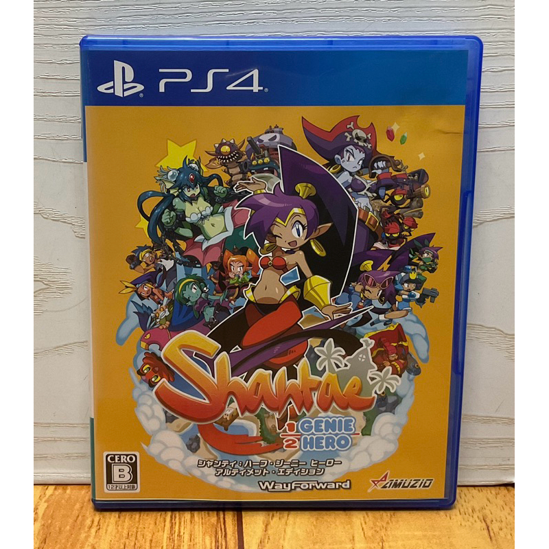 แผ่นแท้ [PS4] Shantae: Half-Genie Hero (Japan) (EN : Unsupport) (PLJM-16165)