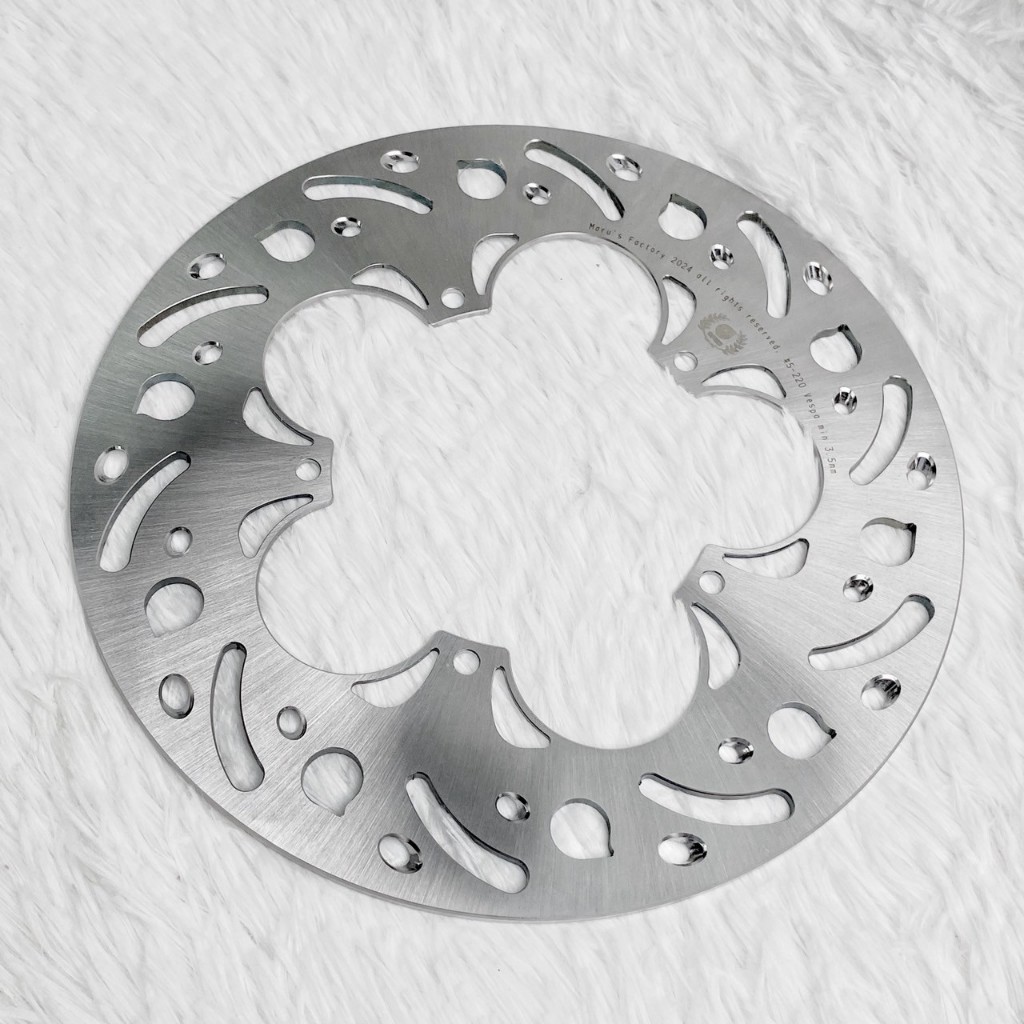 Maru’s Factory 🇹🇼 จานเบรค 200 มม. & 220 มม. Vespa Sprint / Primavera / S125 / LX125 Made in Taiwan ด