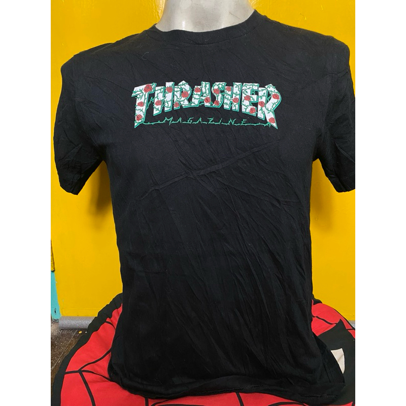 เสื้อ Thrasher ไซร์ M ของแท้มือสอง