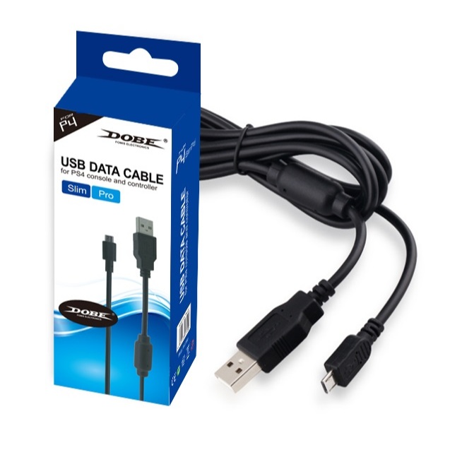 ส่งฟรี! สายชาร์จจอยps4 สายจอย USB PS4 / XBOX ONE Dobe Data Cable for PS4 XboxOne สายชาร์จ จอยps4