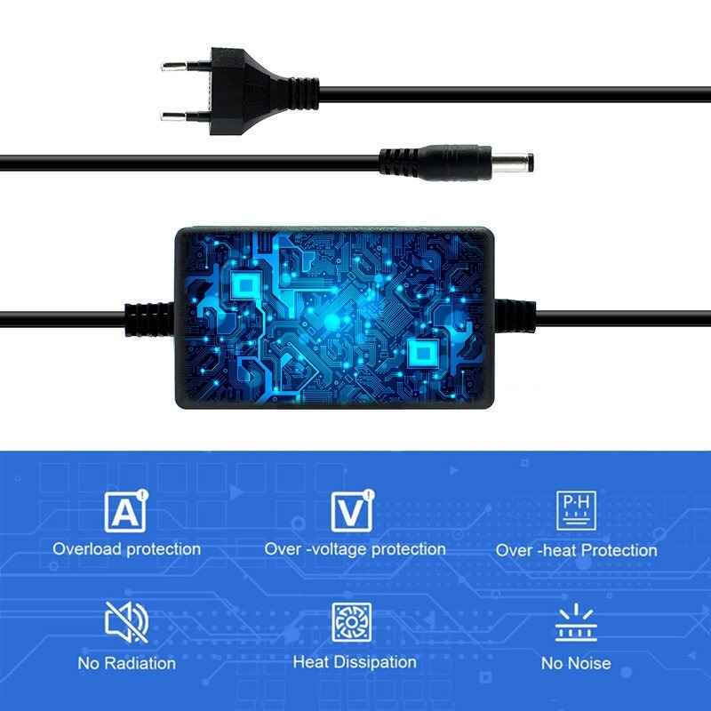 อะแดปเตอร์ อแดปเตอร์ชาร์จ AC/DC ปรับโวลท์ได้ 3-12V/5A มี Volt Meter ในตัว Adapter5.5 x 2.1MMหม้อแปลง - รูปที่ 5