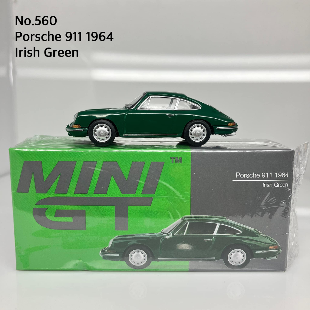 MiniGT 📌No. 560-R 📌 Porsche 911 1963 Irish Green