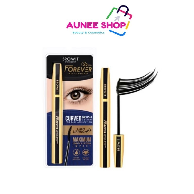 ส่งฟรี/มีไลฟ์ ลด 50% Browit ฟอร์เอเวอร์แลชอัพมาสคาร่า 5.5g บราวอิท #คลาสสิคแบล็ค