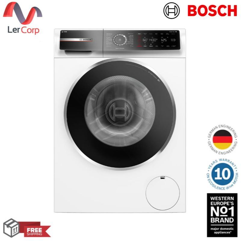(BOSCH) เครื่องซักผ้าฝาหน้า รุ่น WGB254A0TH 10 กก. 1400 RPM สีขาว