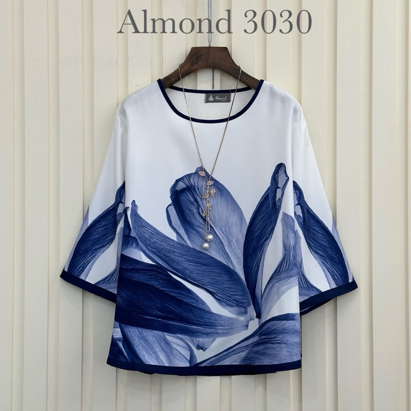 รอบอก 46“ เสื้อOversize เสื้อแขนสามส่วน