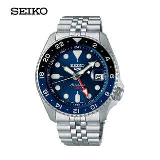 SEIKO 5 Sports GMT Automatic นาฬิกาข้อมือ อัตโนมัติ (ไซโก) รุ่น SSK003K ขนาด 42.5 mm สีน้ำเงิน