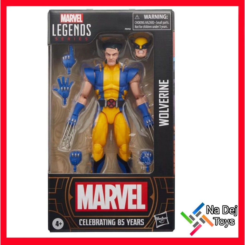 Marvel Legends Wolverine 85th 6" Figure มาเวล เลเจนด์ส วูลฟ์เวอรีน 85 ปี ขนาด 6 นิ้ว ฟิกเกอร์