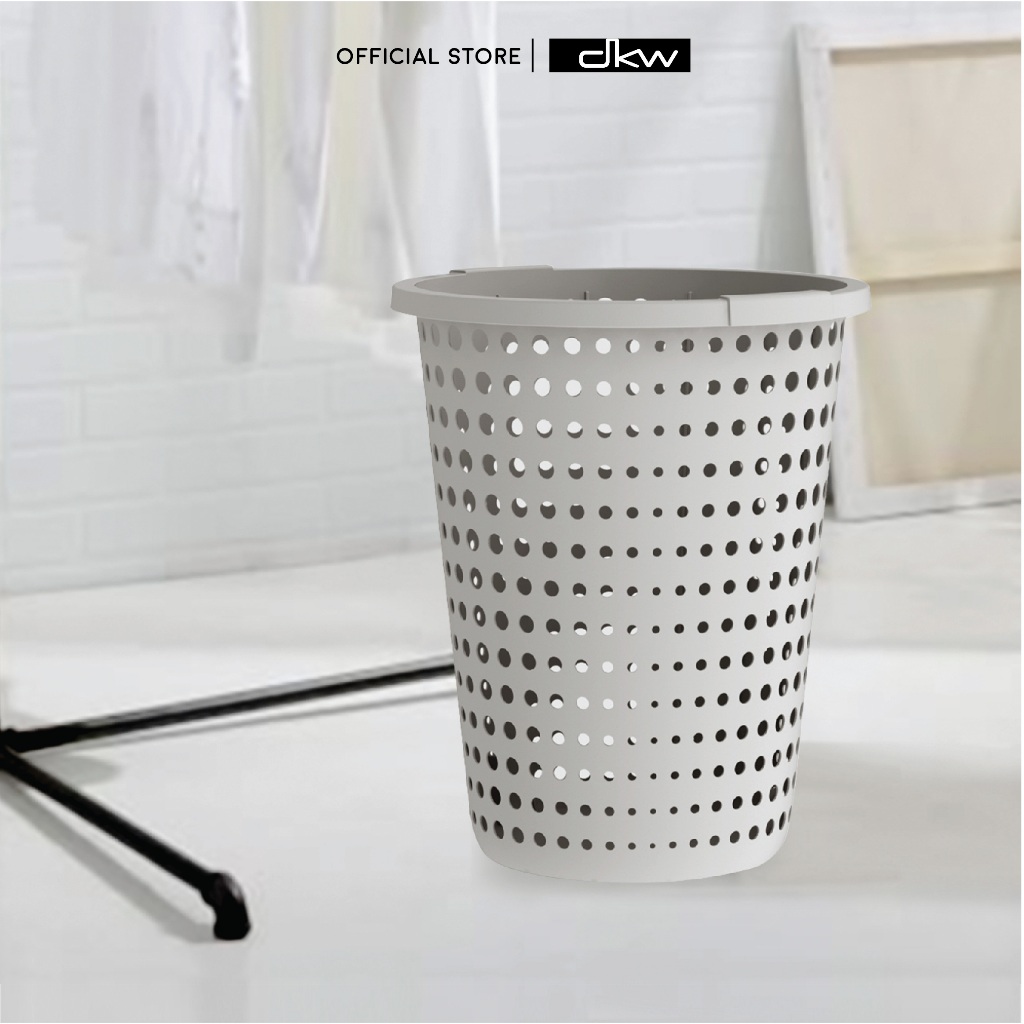 DKW HH-1206 (ไซซฺ์ L) ตะกร้าผ้า Bubble ทรงกลม ตะกร้าอเนกประสงค์ Laundry Basket
