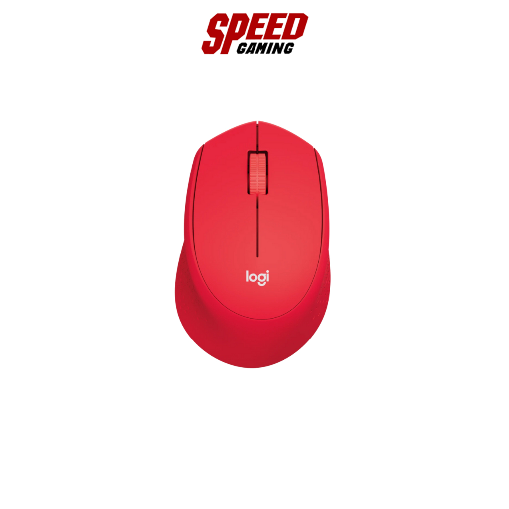 LOGITECH M331 MOUSE WIRELESS SILENT PLUS RED COLOR By Speed Gaming