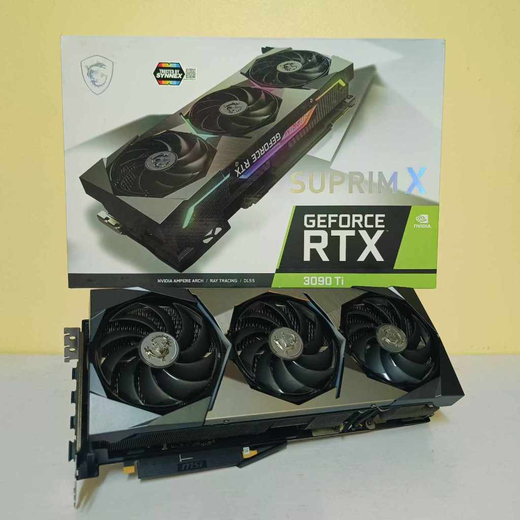 RTX 3090 Ti MSI SUPRIM X 24GB GDDR6X สินค้ามือสอง