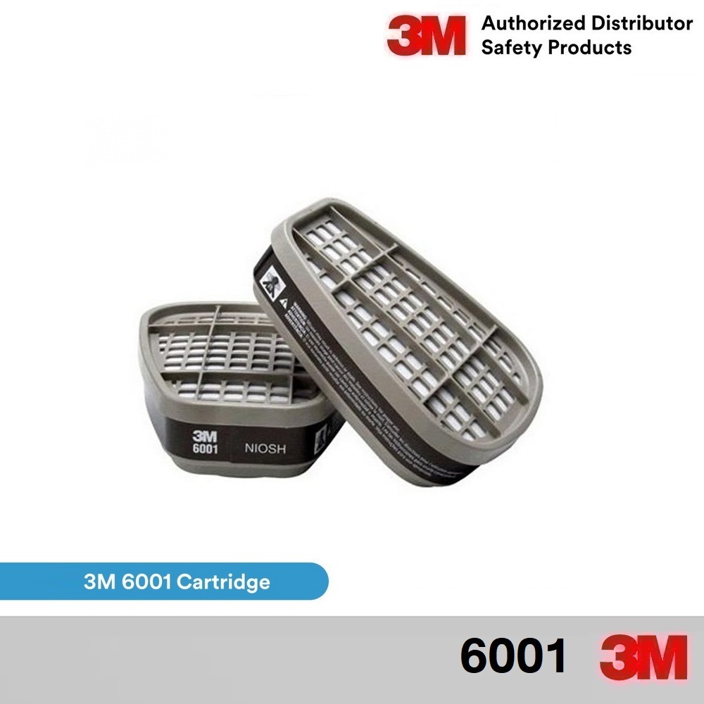 3M 6001 Organic Cartridge ตลับกรองสารระเหย