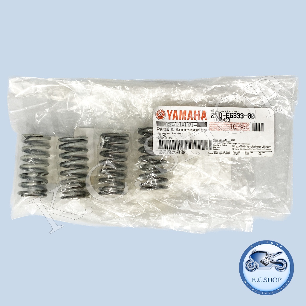 สปริงกดแผ่นคลัช EXCITER 150 XSR155 MT15 R15 4 ตัว แท้ศูนย์ YAMAHA 100% 2ND-E6333-00