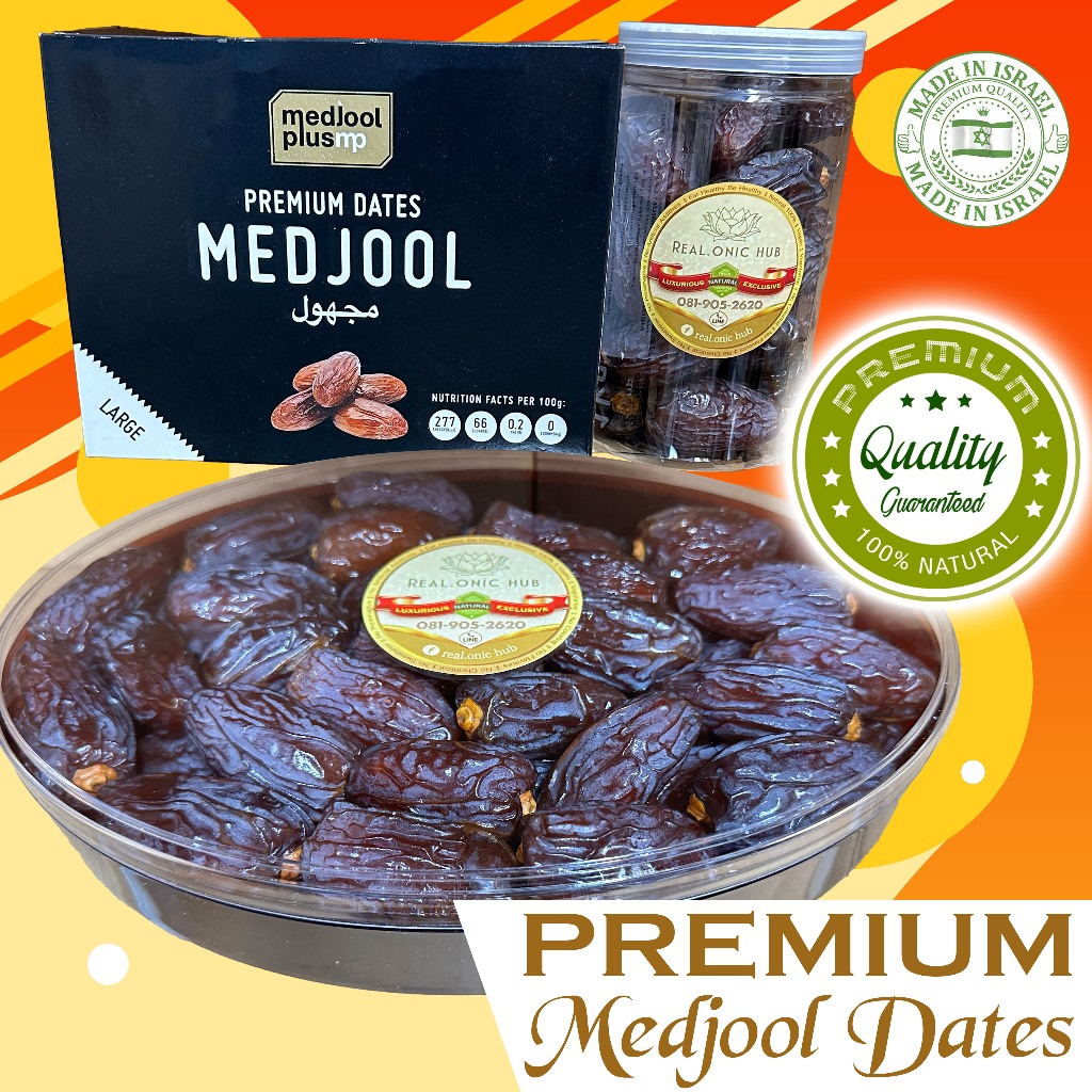 🎊Premium😍อินทผาลัม💖Exp.31-12-2027💖เม็ดจู เม็ดจูล เม็ดจูน💖King of Dates Medjool💖7 เม็ดศอก💝ผลไม้อบแห้ง💝Organic 100%💝