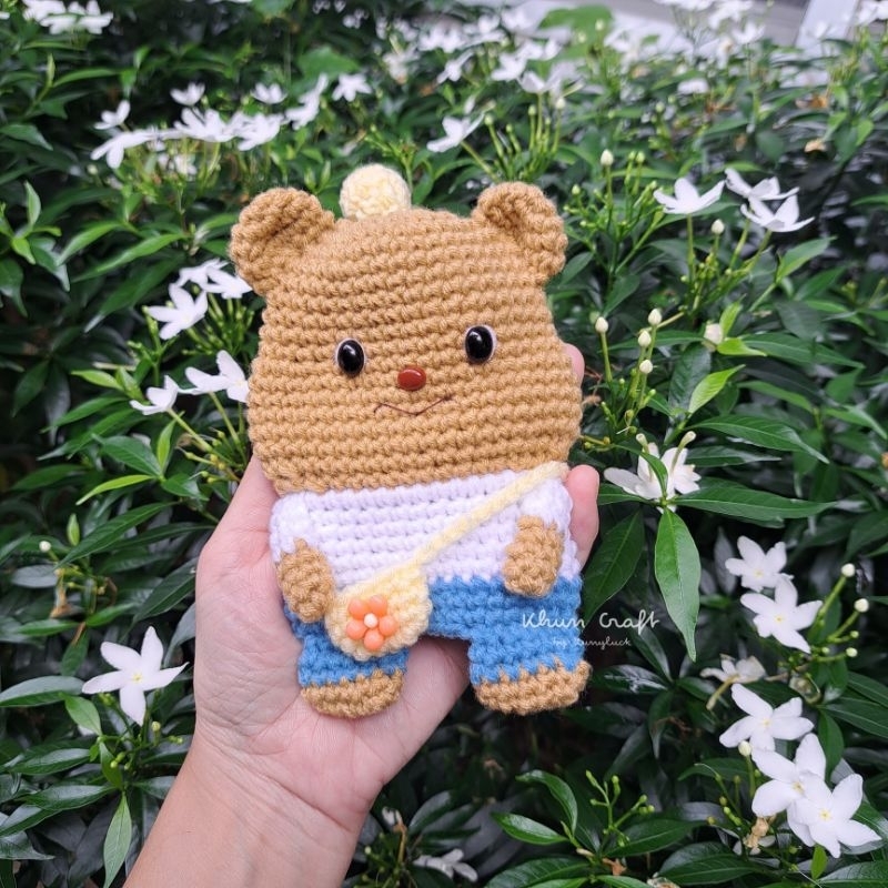ที่ครอบกุญแจ หมีเนย น้องเนย น้องกระต่าย Handmade