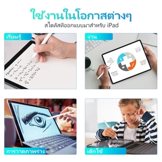 ปากกาไอแพด สำหรับ Air5 Air4 Air3 Pro12.9/11 gen10,9,8,7,6 มินิ 6/5 ปากกาสไตลัส Stylus Pencil 2 ปากกาทัชสกรีน
