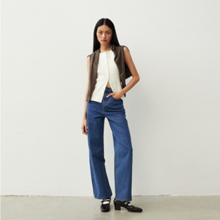 SHE KNOWS - Slim Dad Jeans กางเกงยีนส์เอวสูง Real Good Jeans…