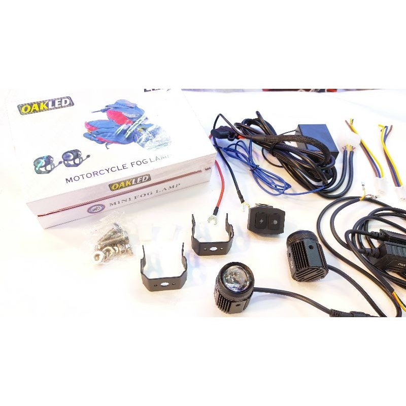 ชุดพร้อมติดตั้งไฟสปอตไลท์มินิ 26วัต รุ่น L6K พร้อมชุดสายไฟ แบบสวิทช์ไร้สาย มี 4สเต็ปไฟ