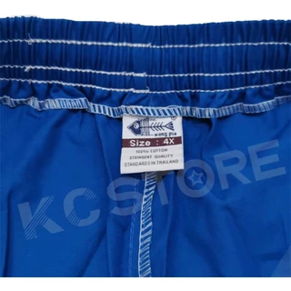[Sizeจัมโบ้บอล4X] ขาสั้นสีพื้นก้างปลา ไซส์ใหญ่ หลากสี