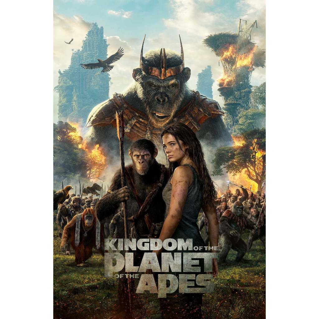 DVD หนัง Kingdom of the Planet of the Apes อาณาจักรแห่งพิภพวานร (2024) ดีวีดี พากย์ไทย อังกฤษ ซับไทย