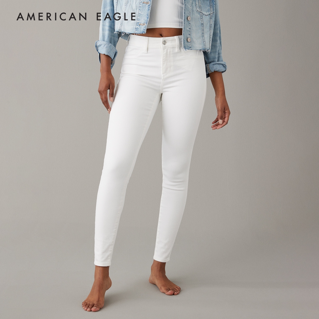 American Eagle Ne(x)t Level High-Waisted Jegging กางเกง ยีนส์ ผู้หญิง เจ็กกิ้ง เอวสูง (WJS 043-3746-110)