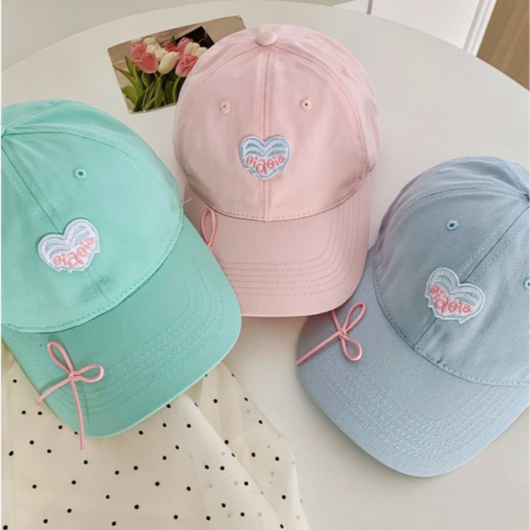 หมวกเบสบอล แบบนิ่ม ปัก olaol 💗มี3สี  คุณภาพสู สไตล์เกาหลี