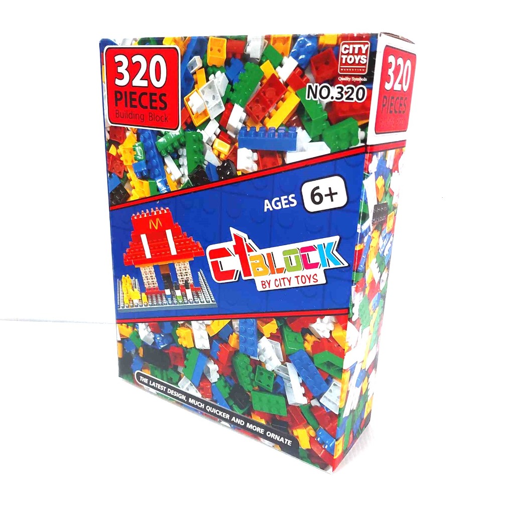 ตัวต่อ 320 ชิ้น 320 PIECES บล๊อค ตัวเล็ก สินค้า ตามรูป ตรงปก จัดส่งเร็ว จากไทย รอไม่นาน ราคาถูก