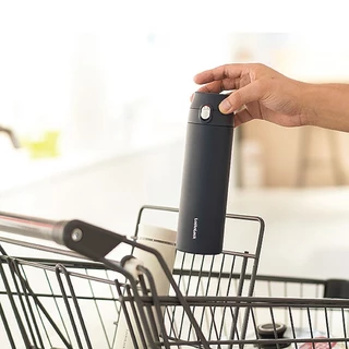 LocknLock กระบอกน้ำเก็บอุณหภูมิ FEATHER LIGHT ONE TOUCH TUMBLER ความจุ 500 ml. รุ่น LHC3257