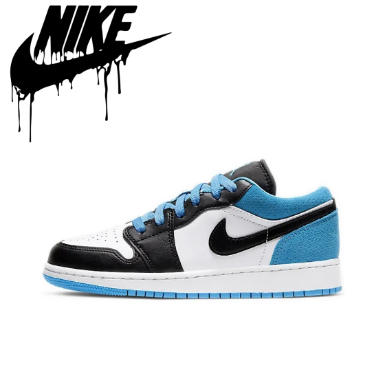 NIKE Air Jordan 1 Low Laser Blue ของแท้ 100 %