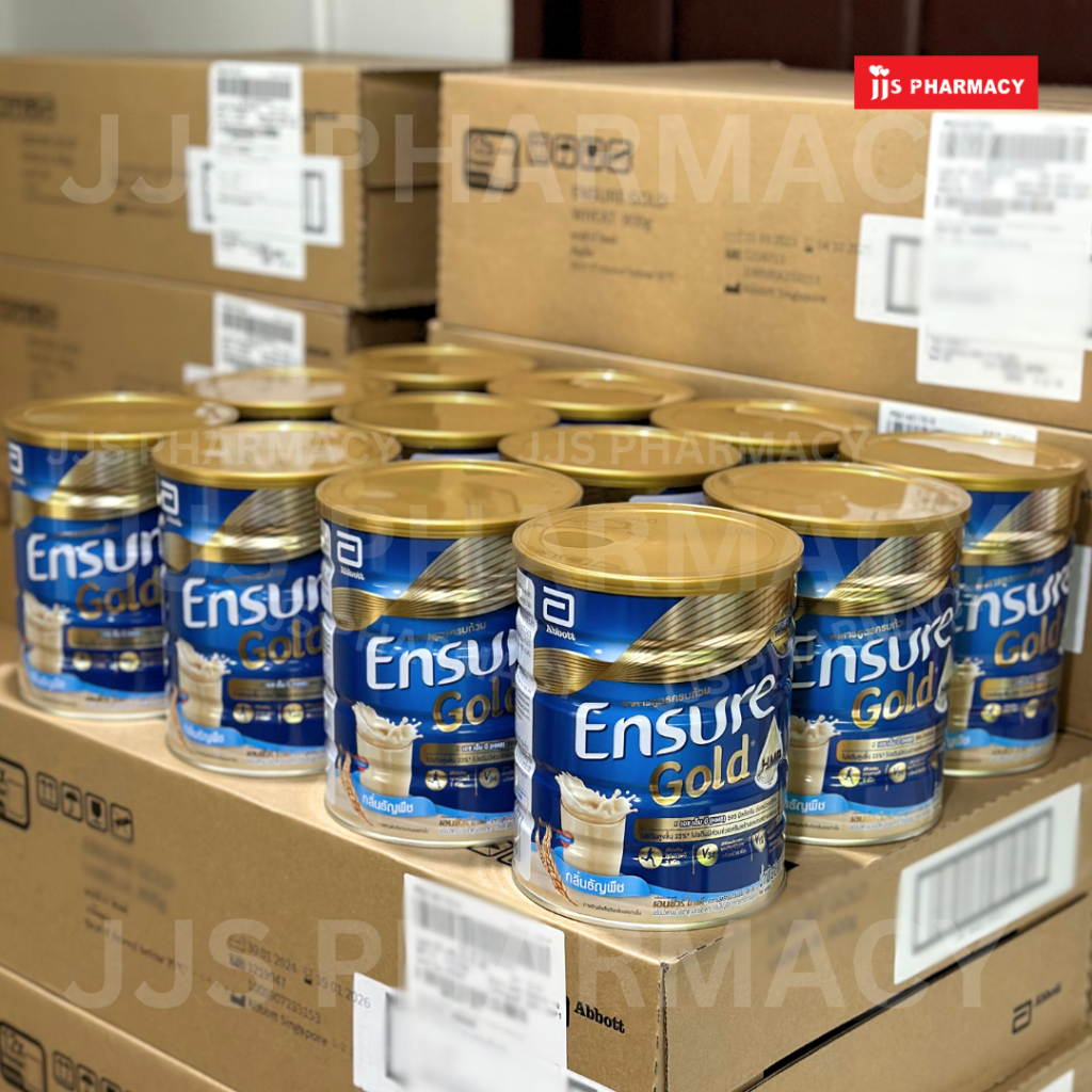 Ensure Gold Wheat 800g X12 เอนชัวร์ โกลด์ กลิ่นธัญพืช (ชนิดผง) [หมดอายุ 4/10/25]