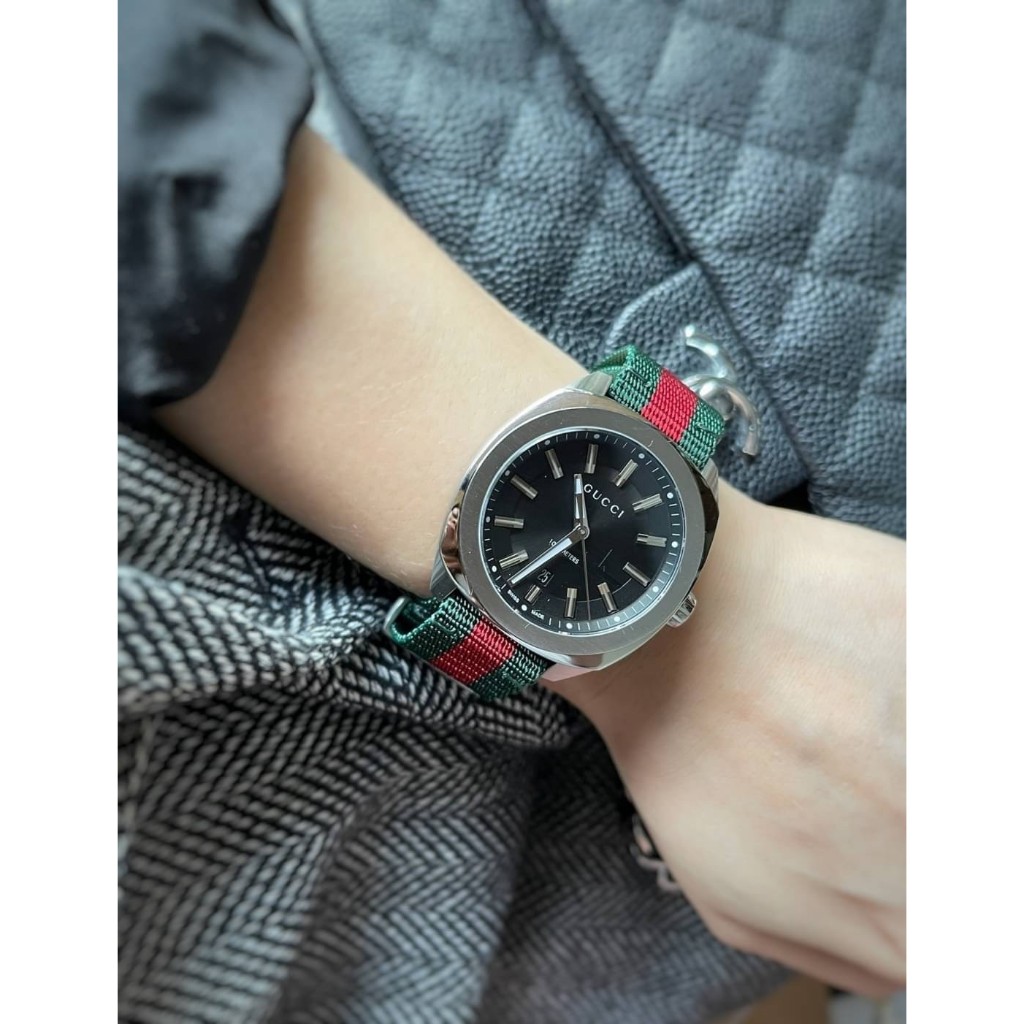 มือสอง นาฬิกา GUCCI STAINLESS STEEL GG2570 WATCH 41MM