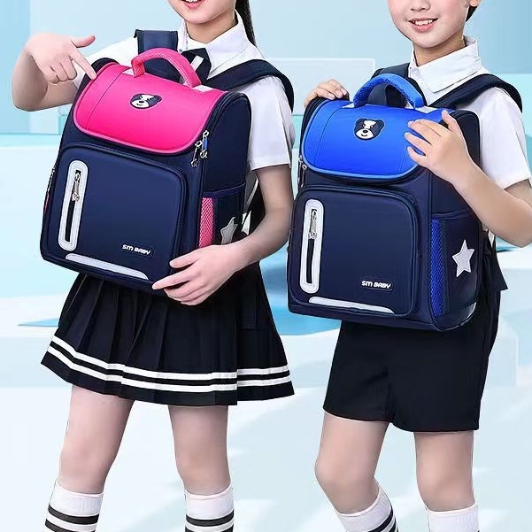 【กระเป๋านักเรียน】【COD】Mih Kids Backpack Ultralight Gift Boys Backpack School Backpack กระเป๋านักเรีย
