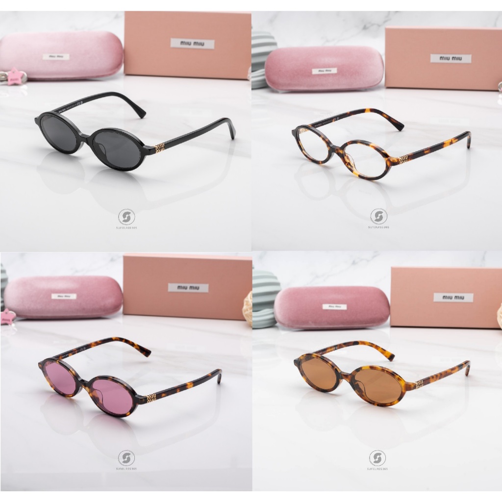 แว่นกันแดด Miu Miu MU04ZSF รวมรุ่น ของแท้ รับประกัน 2 ปีเต็ม