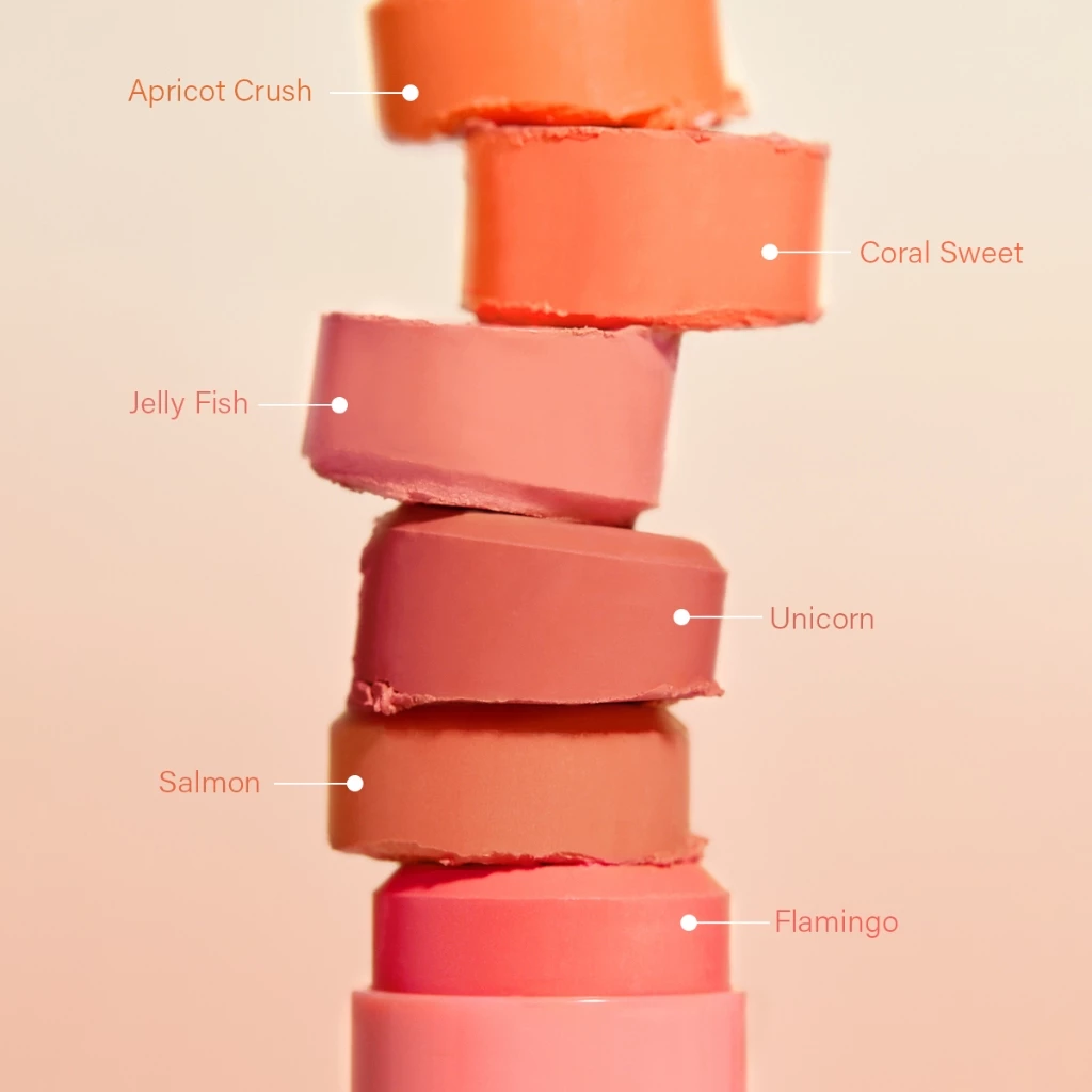 Merrezca Glowing Creamy Blush Stick ครีมบลัชผิวโกลว์ สูตรเบลอผิว thumbnail 3