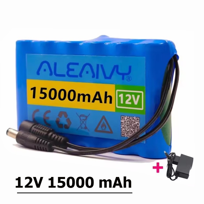 แบตเตอรี่ 12V  15000 mAh  ความจุเต็ม // B