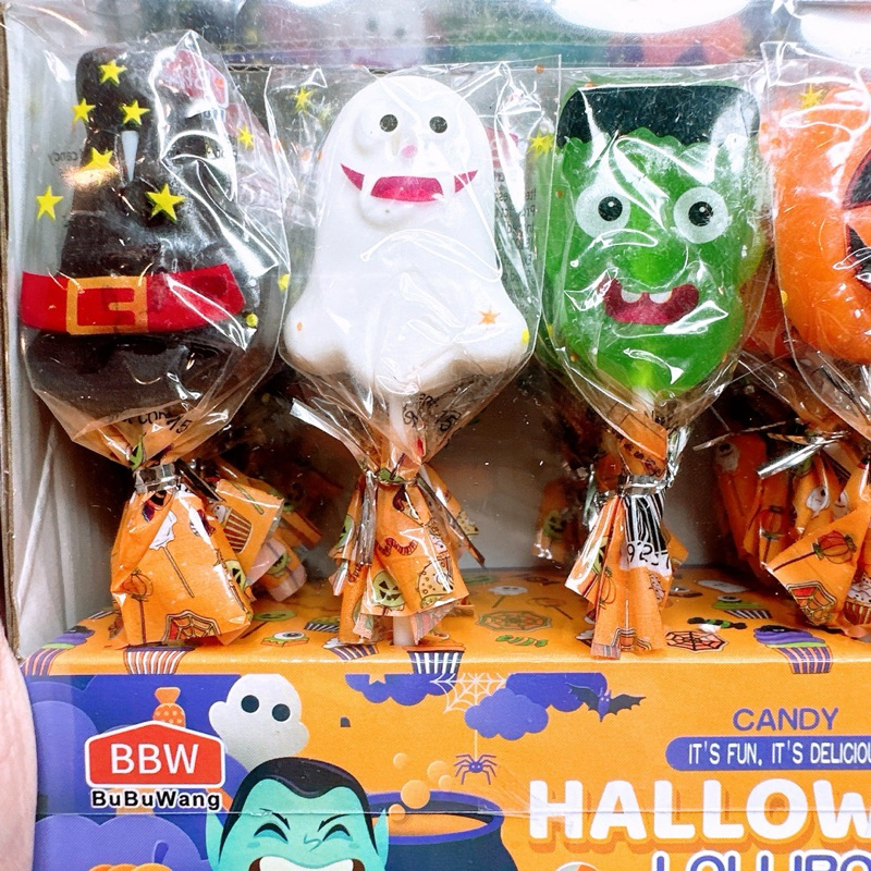 อมยิ้มคริสต์มาส เเละ ฮาโลวีน Halloween อย. ( 1 แพ็ค 30 ชิ้น )