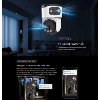 VSTARCAM CG995DR Sim Net / CS995DR WiFI SUPER HD 1296P 3MP x 2 เลนส์กล้อง กล้องวงจรปิดใส่ซิม