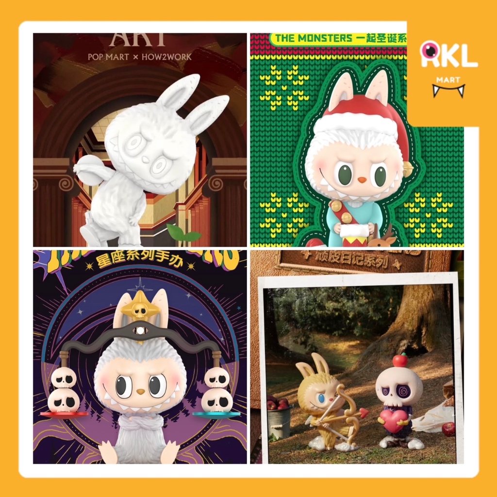 พร้อมส่ง แยกตัว LABUBU : รวมซีรีย์ The Monsters Art / Constellation / Let’s Christmas / Mischief Diary / Secret
