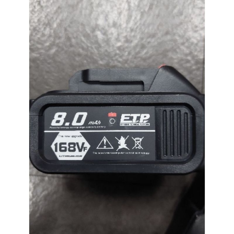 แบตเตอรี่ทรงมากีต้า168V-199Vขนาด5.0Ah- 8.0Ahสามารถใช้ด้วยกันได้ทุกรุ่นทุกยี่ห้อ
