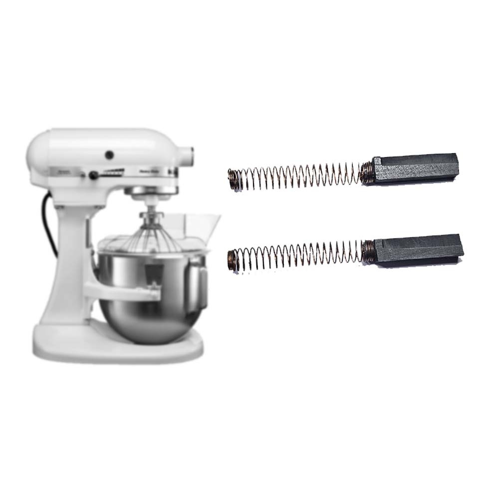 แปรงถ่านสั่งทำพิเศษ สำหรับเครื่องผสมอาหาร KitchenAid Mixer แปรงถ่านเครื่องตีแป้ง สำหรับ Heavy Duty แ