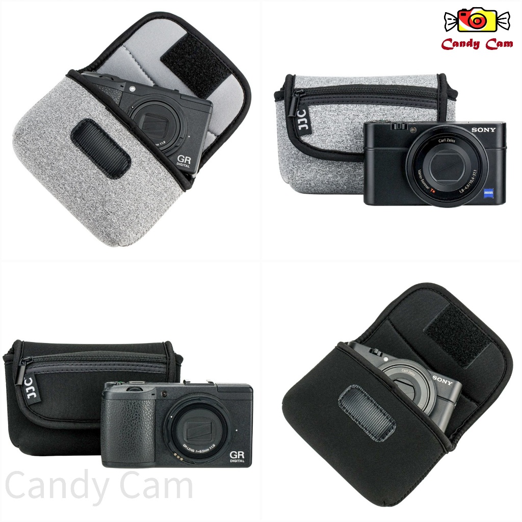 กระเป๋ากล้อง Soft case Compact กล้องคอมแพ็ค JJC OC-R1 for Ricoh GR3 Sony ZV-1 RX100 Canon G7x3